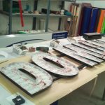 Profilbuchstaben mit LED innenbeleuchtung